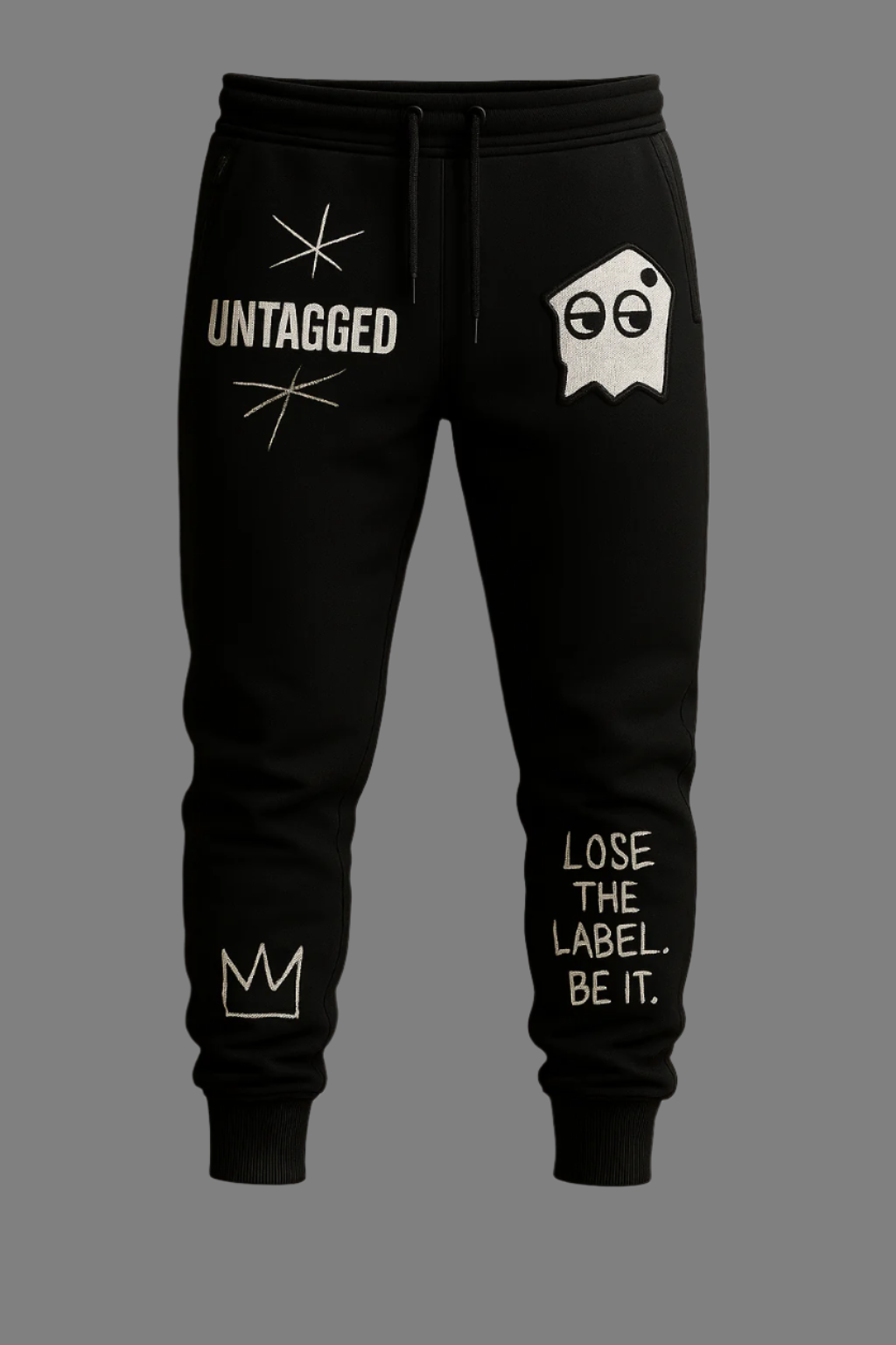 GhostX Sweatpants - Black