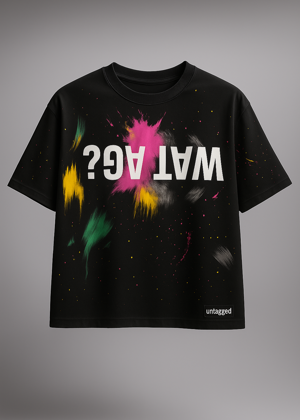 "What Tag?" GraphiX Tee - Black