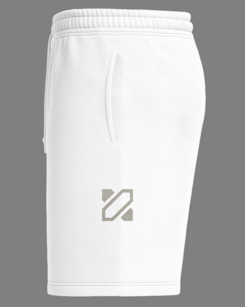 UNT Classix Fleece Shorts - White