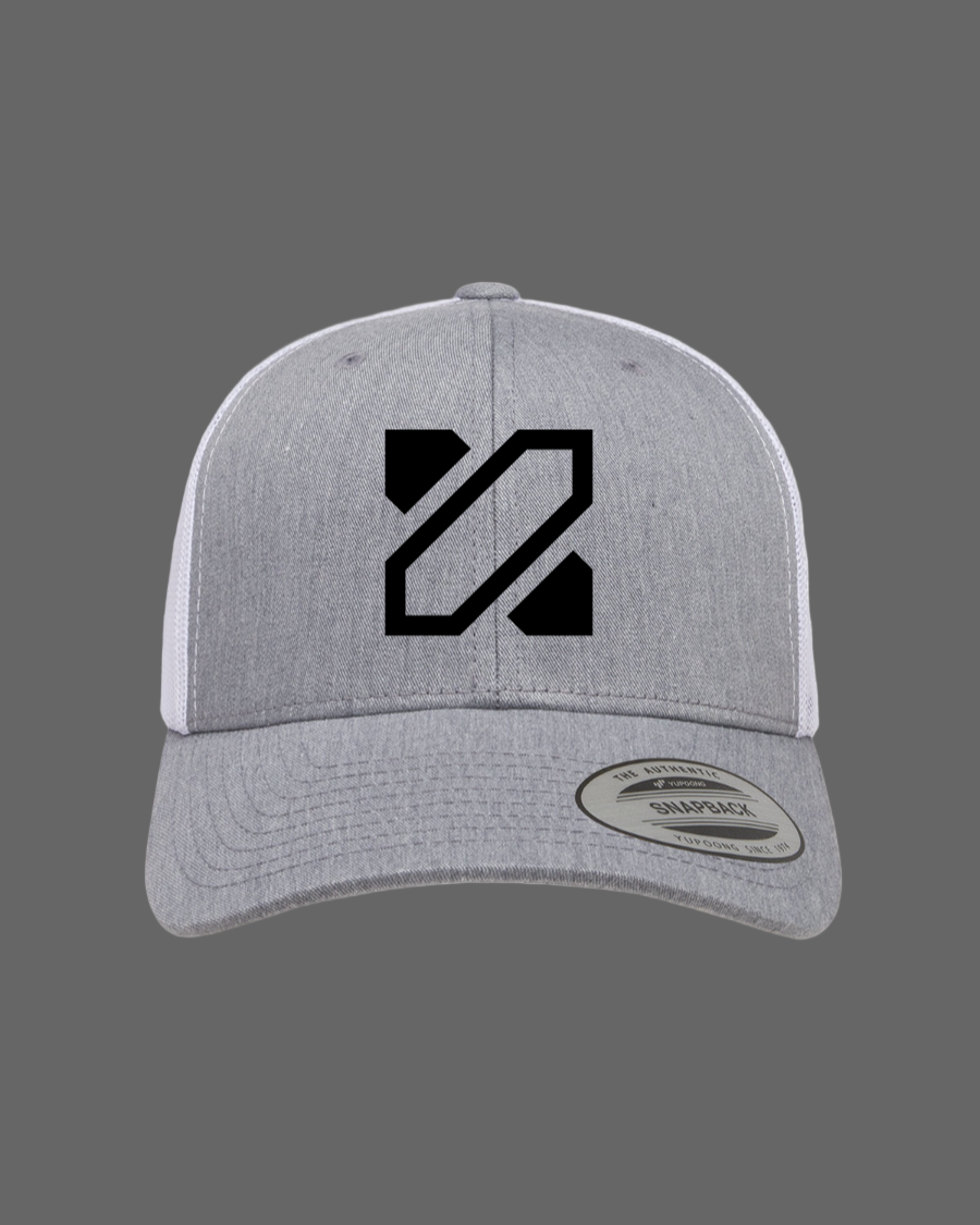 UNT Black Icon Trucker Cap