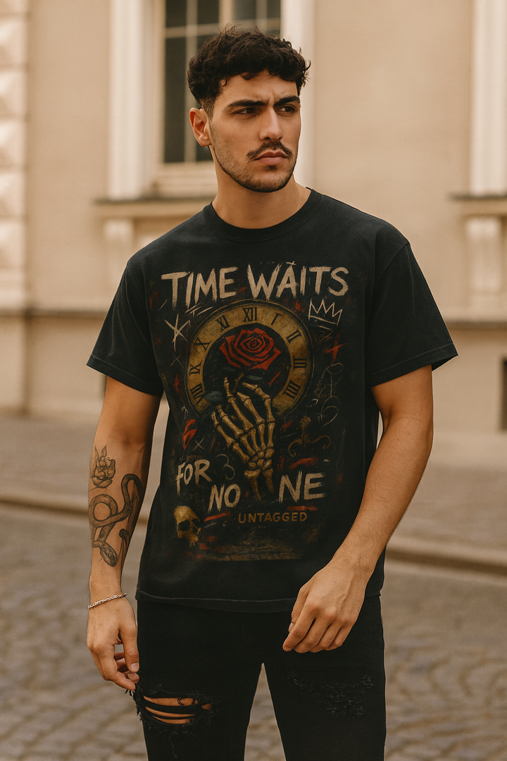 'Time Waits' GraphiX Tee