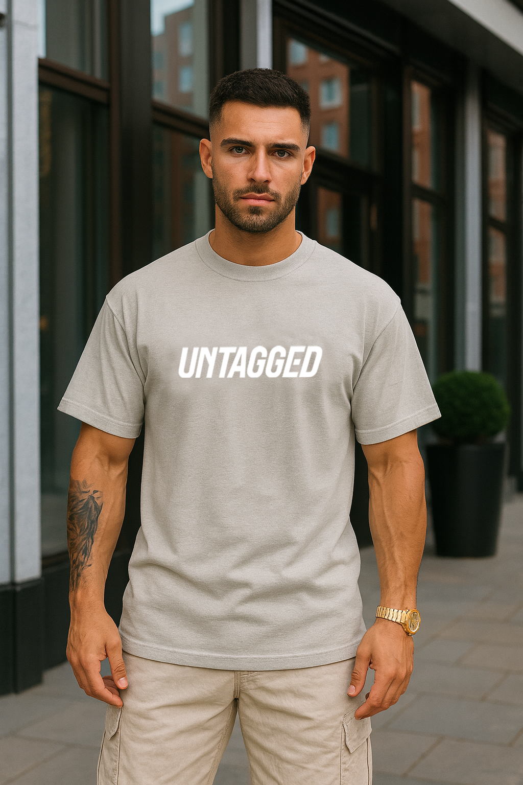 UNT White Logo ClassiX Tee