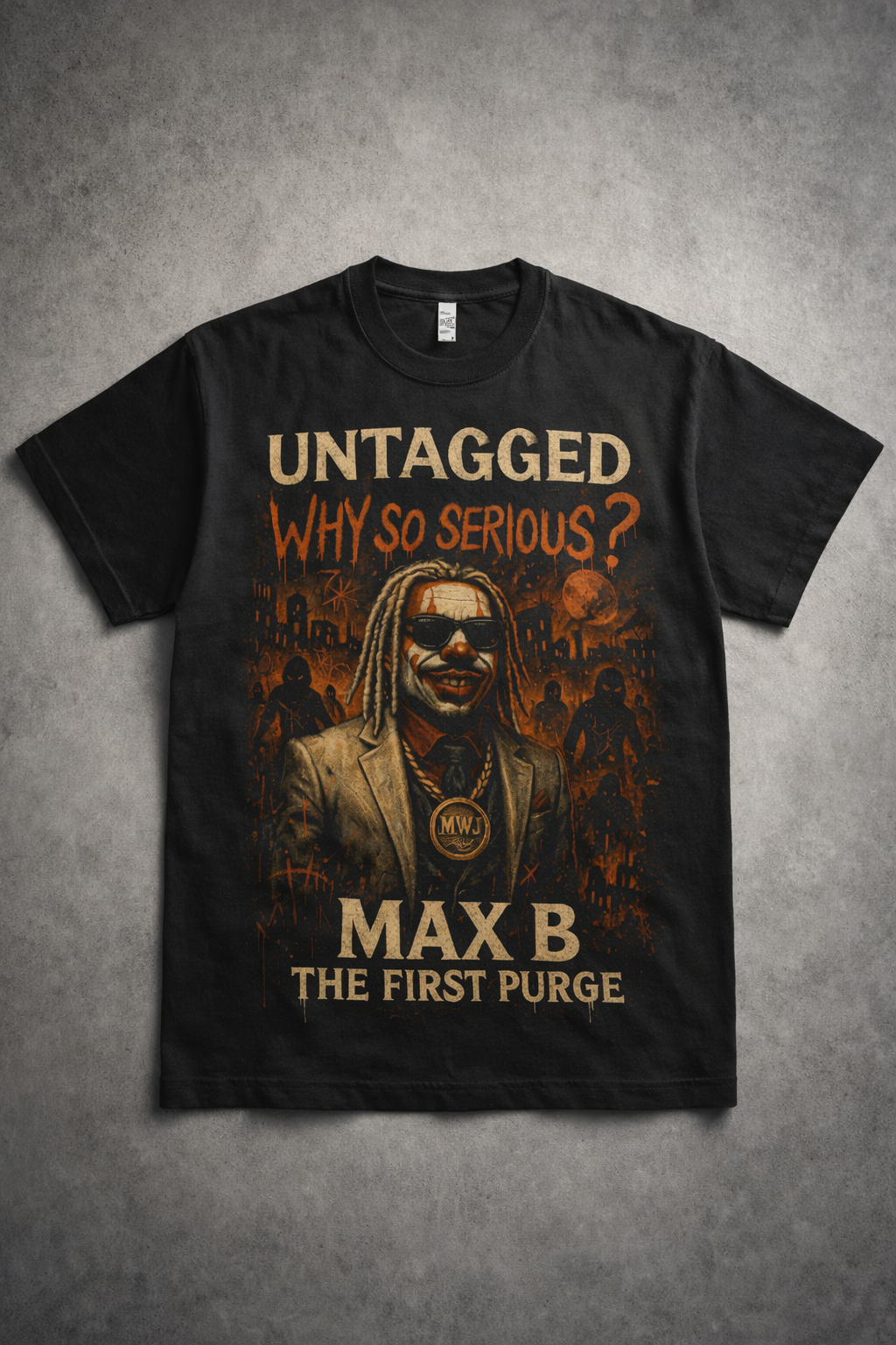 Max B x UNT 'Why So Serious' GraphiX Tee - Limited Release
