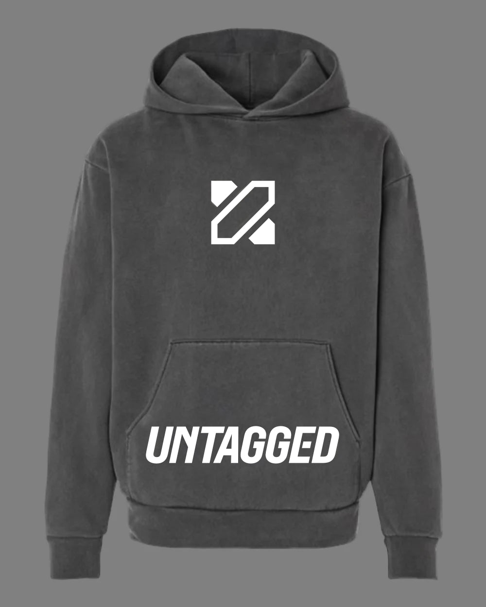 UNT Icon Logo ClassiX Hoodie - Gray